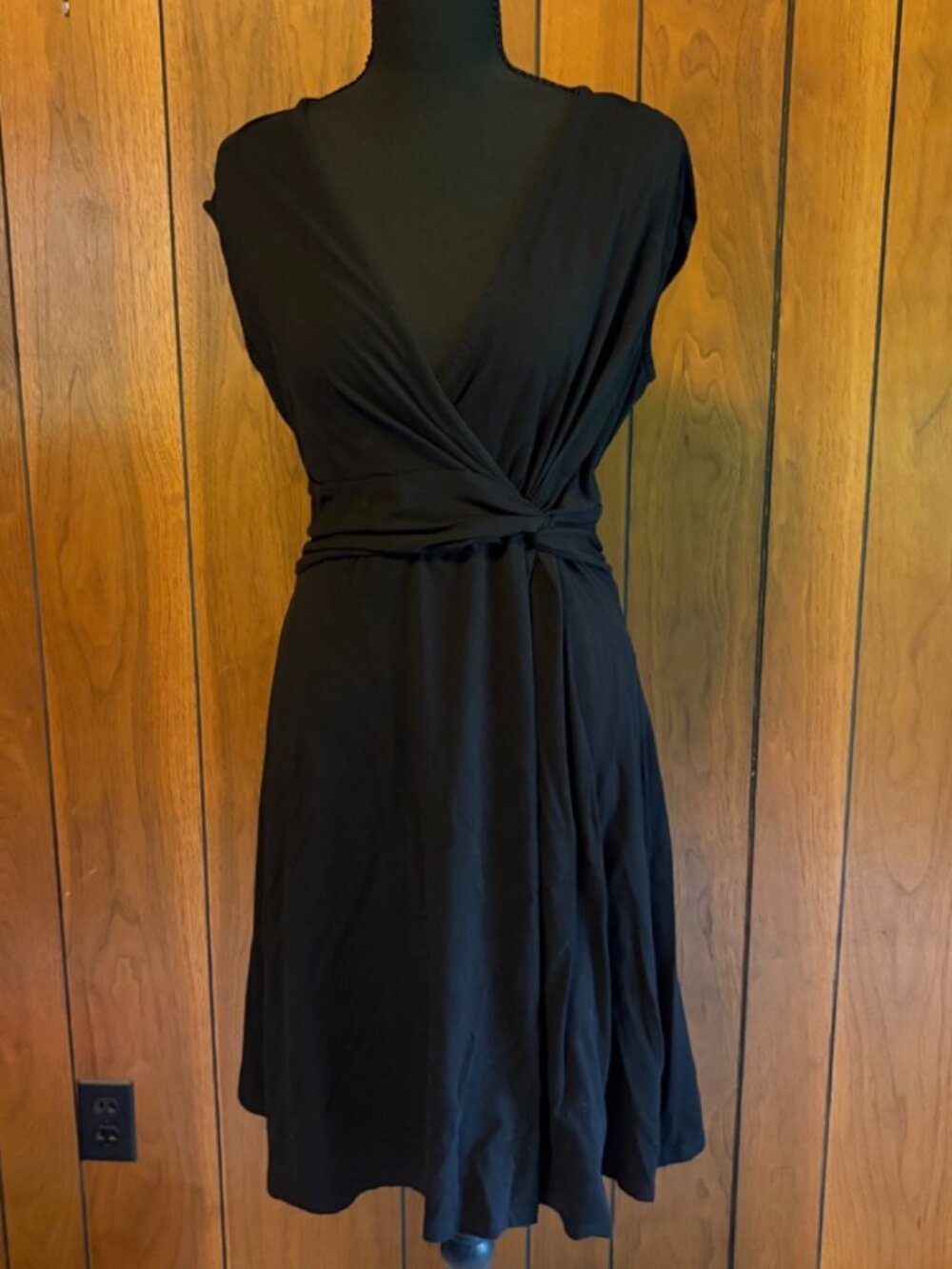 Lands End cotton knit dress